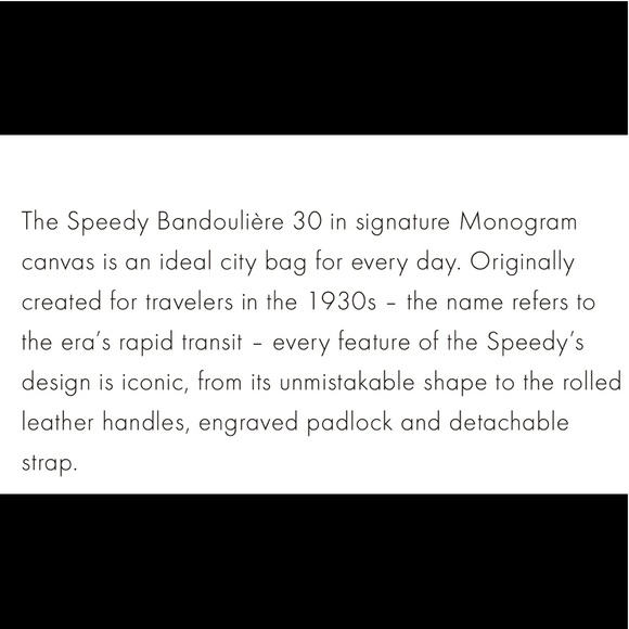 S🚫LD!!! AUTHENTIC “LIKE NEW” LOUIS VUITTON SPEEDY MONOGRAM BANDOULIÈRE 30 - Picture 8 of 15